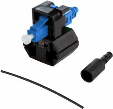 Metz Connect Hybrid Stecker – LC UPC, Einzelmodus, 10 Stück