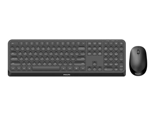 Philips Kabelloses Tastatur-Maus-Set – Ergonomisch, für Rechts- und Linkshänder