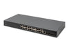 Digitus 24-Port Netzwerk-Switch – Gigabit, 4 SFP+ Uplink