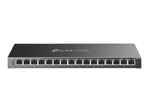 TP-Link Netzwerk-Switch – 16 Anschlüsse, PoE+ Unterstützung