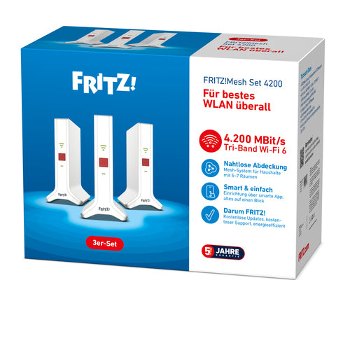 AVM FRITZ!Mesh Set – Stabiles WLAN für Ihr Büro