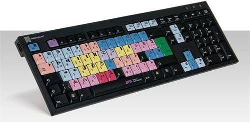 LOGIC-KEYBOARD Avid Tastatur – Farbige Tasten für einfache Bedienung