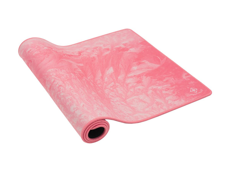DELTACO XL Mauspad – Groß, rutschfest, pink