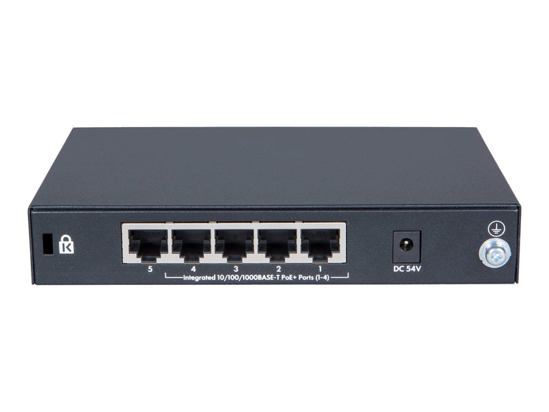 HP Enterprise 5-Port Gigabit Switch – Einfache Einrichtung, PoE+ Unterstützung