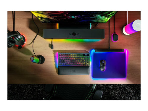 Razer BlackWidow V4 Pro Tastatur – OLED-Display, kabellos