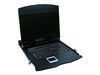 LOGILINK 19" KVM-Konsole – Monitor und Tastatur integriert