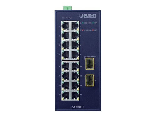 Planet Technology Netzwerk-Switch – 16 Ports für schnelle Verbindungen