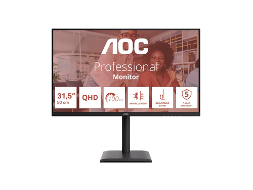 AOC 32" LED-Monitor – QHD, IPS-Display