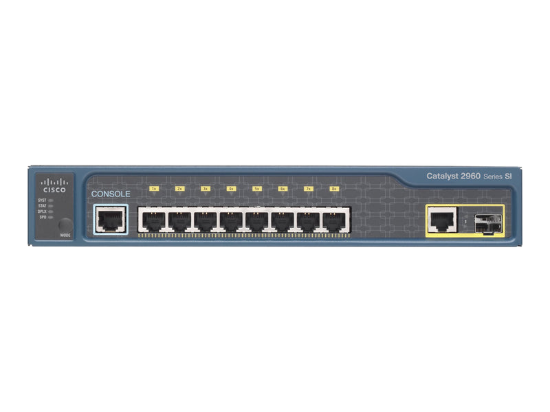 Cisco Netzwerk-Switch – 8 Anschlüsse, einfache Verwaltung
