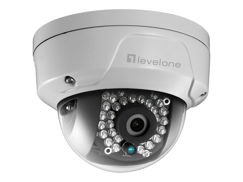 LevelOne Dome IP-Kamera – wetterfest, vandalismussicher