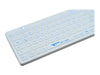 GETT Silikon-Tastatur – desinfizierbar, wasserdicht, 110 Tasten