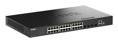 D-Link 28-Port Smart Switch – PoE+ für effizientes Netzwerk