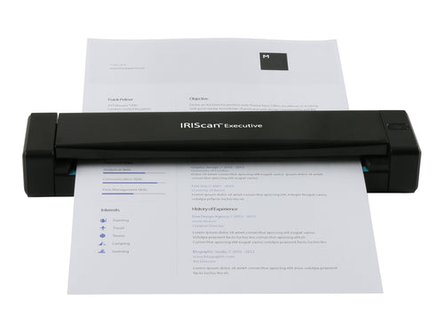 Iris Mobiler Scanner – Leicht, USB-Anschluss, Duplex-Scannen