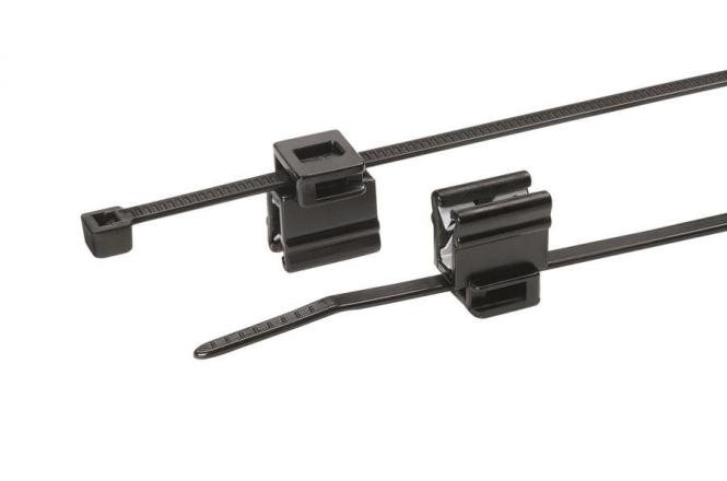 HellermannTyton Kabelbinder – 150 mm, schwarz