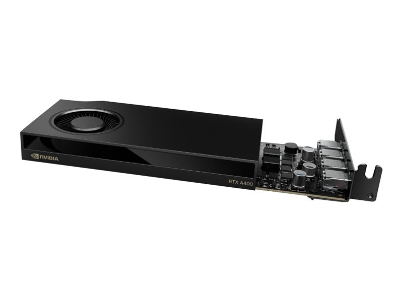 NVIDIA RTX Grafikkarte – 4 GB Speicher, 4 Bildschirme