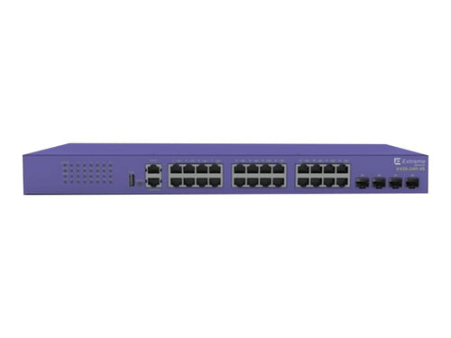 Extreme Networks Switch – 24 Anschlüsse, Power over Ethernet
