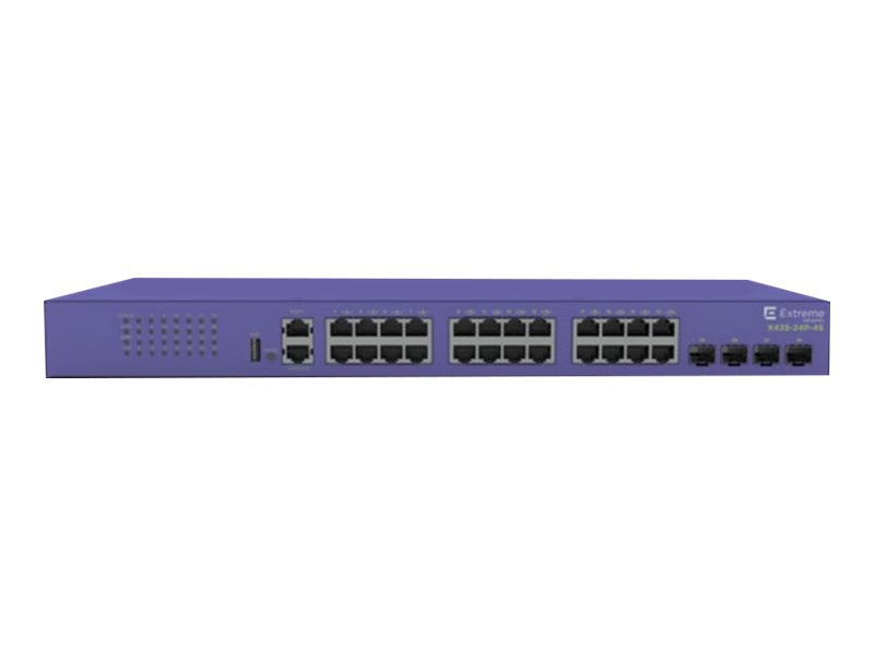 Extreme Networks Switch – 24 Anschlüsse, Power over Ethernet