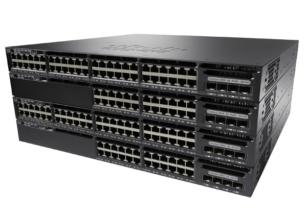 Cisco Catalyst 3650 Switch – 24 Ports, Gigabit Ethernet, PoE+