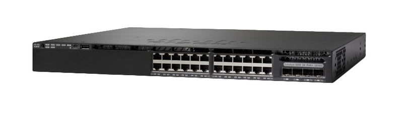 Cisco Catalyst 3650 Switch – 24 Ports, Gigabit Ethernet, PoE+