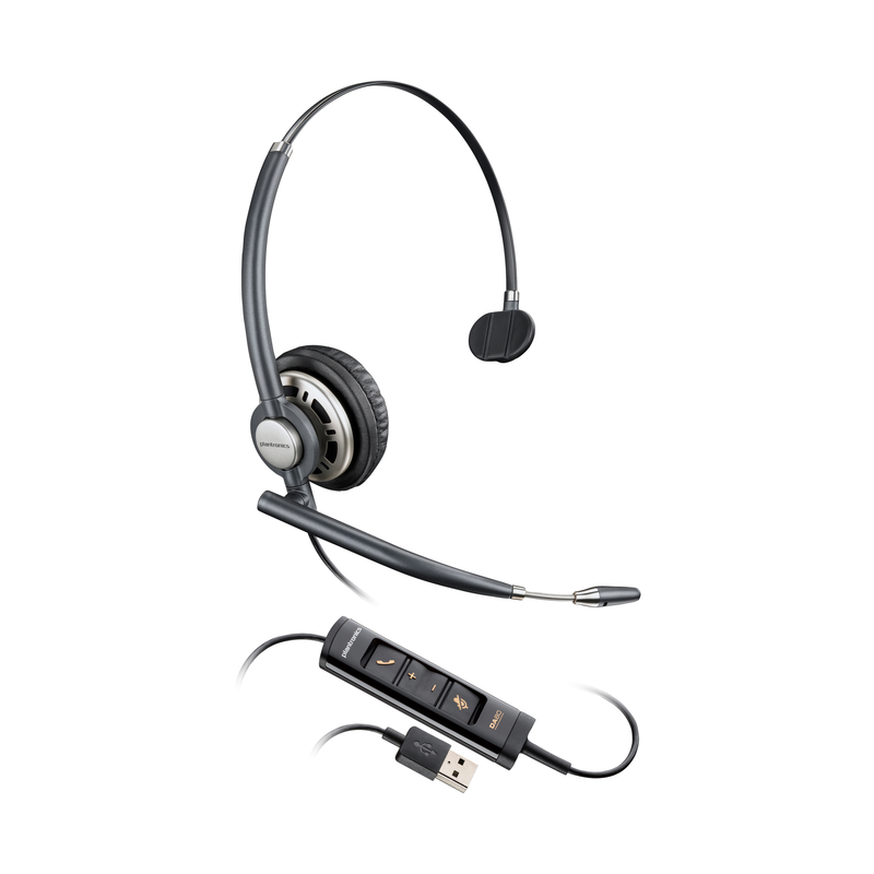 HP Plantronics USB-Headset – Komfortabel mit Geräuschunterdrückung