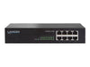 Lancom 8-Port Gigabit Switch – Für kleine Büros, mit PoE+