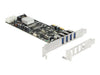 Delock PCIe USB 3.0 Karte – 4 schnelle Anschlüsse für Ihren PC