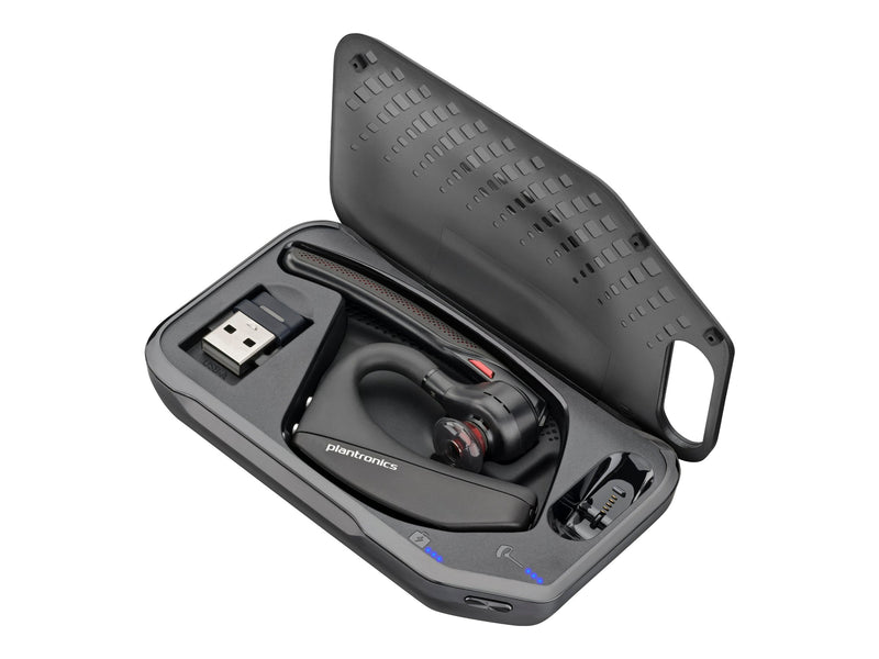 HP Poly Voyager 5200 UC Headset – Flexibles Bluetooth, USB-A Adapter