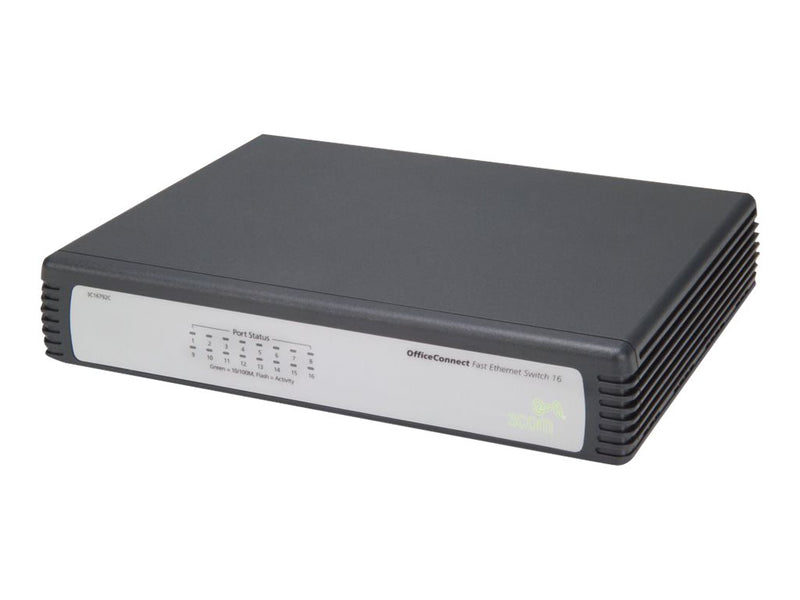 HP Enterprise Desktop Switch – 16 Anschlüsse, einfache Einrichtung