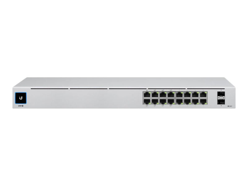 Ubiquiti Netzwerkswitch – 16 Ports, PoE+ Unterstützung