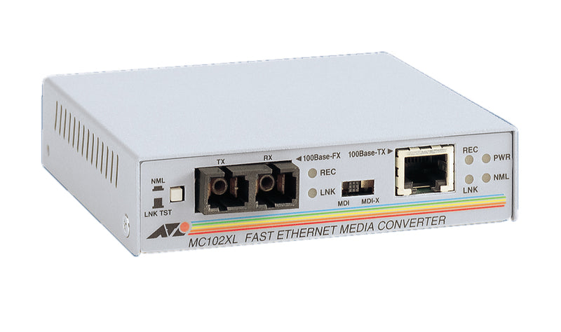 Allied Telesis Medienkonverter – Verbindet RJ45 mit Glasfaser