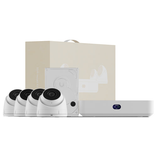 Ubiquiti UniFi Video Recorder – Komplettset mit 4 Kameras