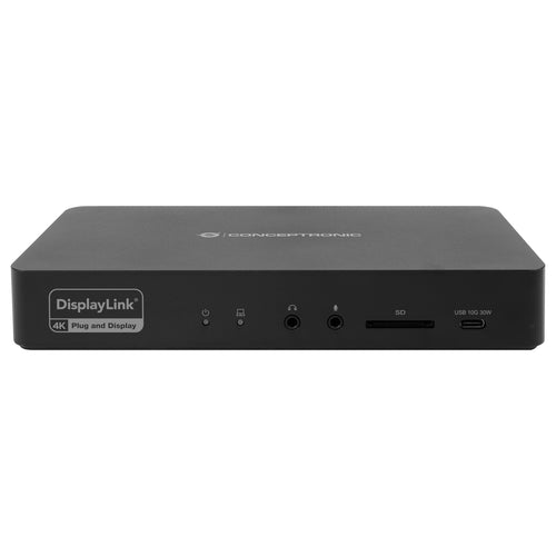 Conceptronic 17-in-1 USB-C Dock – HDMI, DisplayPort, Ethernet