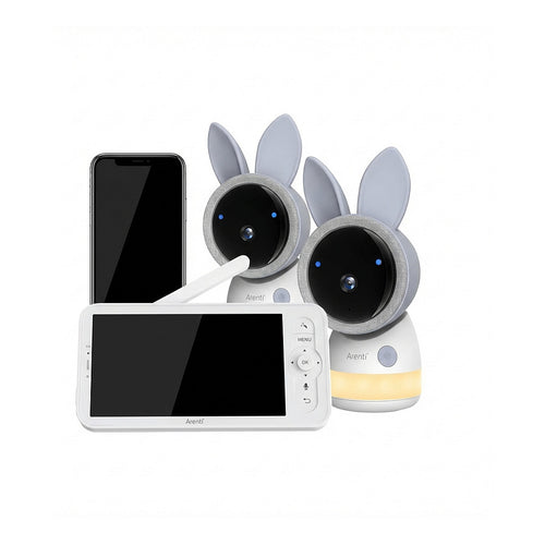 ARENTI Baby-Kamera-Set – 4 MP, WLAN, mit LCD-Bildschirm