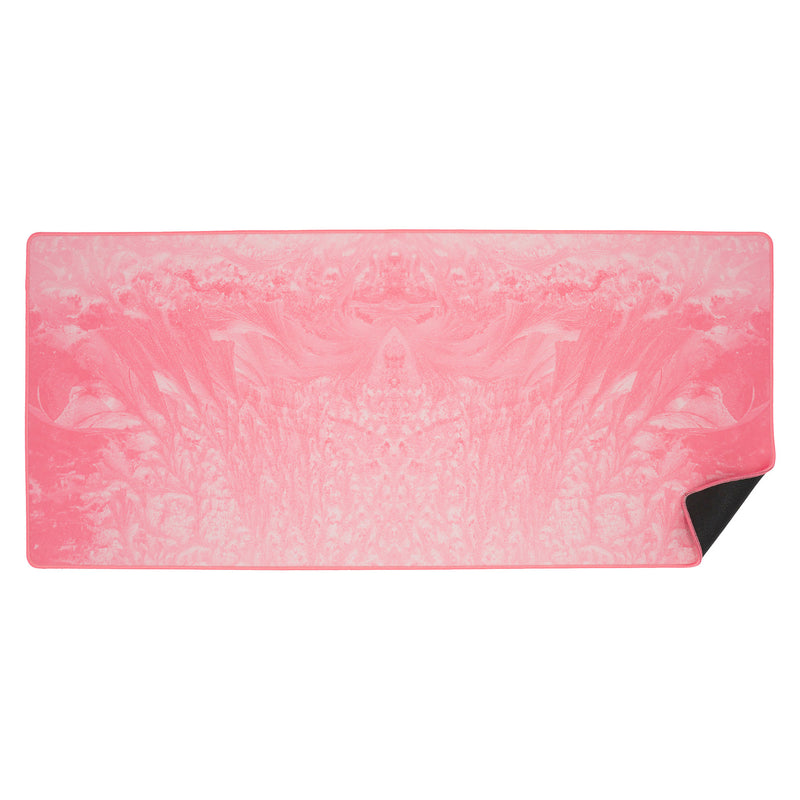 DELTACO XL Mauspad – Groß, rutschfest, pink