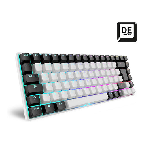 SHARKOON SKILLER SGK50 S3 Gaming-Tastatur – 75% Layout, RGB-Beleuchtung