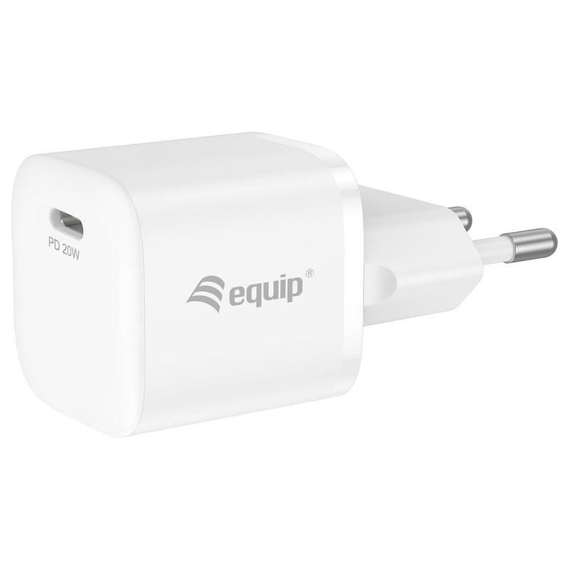 Equip USB-C Ladegerät – 20W Leistung, Überspannungsschutz