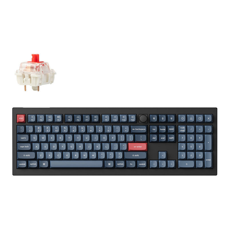 Keychron V6 Max Tastatur – Mechanisch, RGB-Beleuchtung, kabellos
