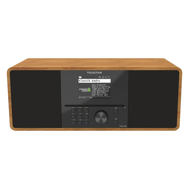 Telestar Digital Multifunktionsradio – Holzdesign, stationär