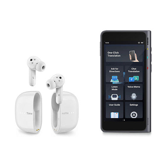 Timekettle Übersetzer-Earbuds – Echtzeit-Übersetzung, offline nutzbar