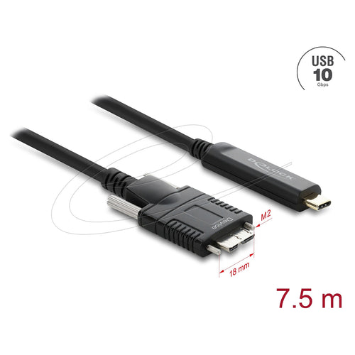 Delock USB-Kabel – Typ-C zu Micro-B, 10 Gbps Geschwindigkeit