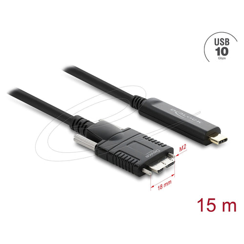 Delock USB-Kabel – 10 Gbps, Type-C zu Micro-B