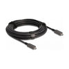 Delock USB-C Kabel 10 m – 4K Unterstützung, 60W Stromversorgung