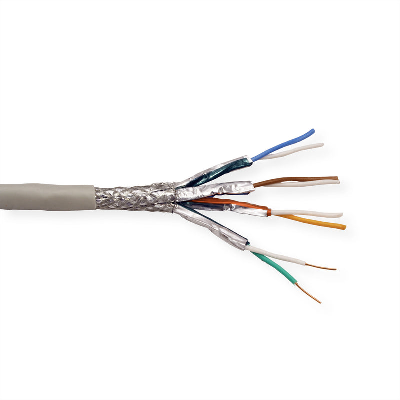 Roline Netzwerkkabel Cat7 – 100 m, robust und abgeschirmt