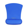 DELOCK Mauspad – Ergonomisch mit Handballenauflage, Blau
