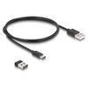 DELOCK Ringbarcode-Scanner – Tragbar, USB-C & Bluetooth