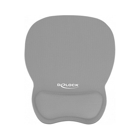 DELOCK Mauspad – Ergonomisch mit Handballenauflage