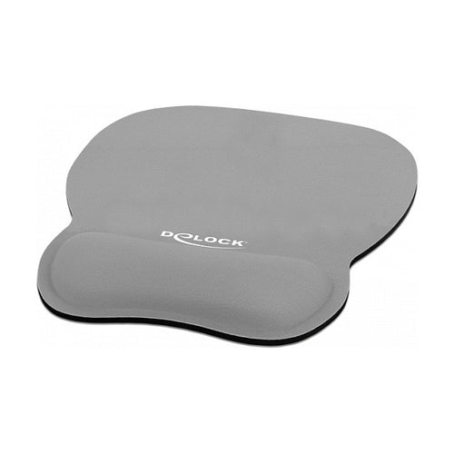 DELOCK Mauspad – Ergonomisch mit Handballenauflage