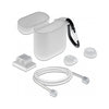 DELOCK Zubehörset für AirPods – Schutztasche, Ohrenstöpsel