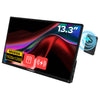 Verbatim Tragbarer Monitor – 13,3" IPS-Display, Energieklasse A