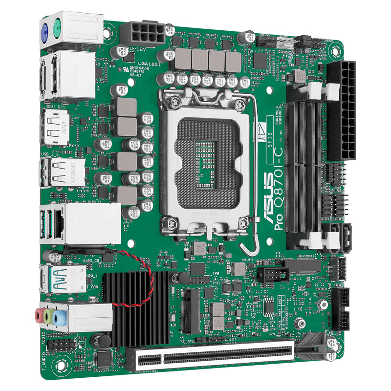 ASUS Mini-ITX Motherboard – USB-C, Gigabit LAN